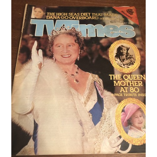 TV Times Magazine 1980 12/07/80 July 1980