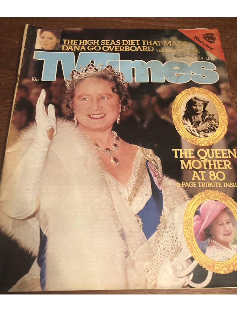 TV Times Magazine 12th July 1980