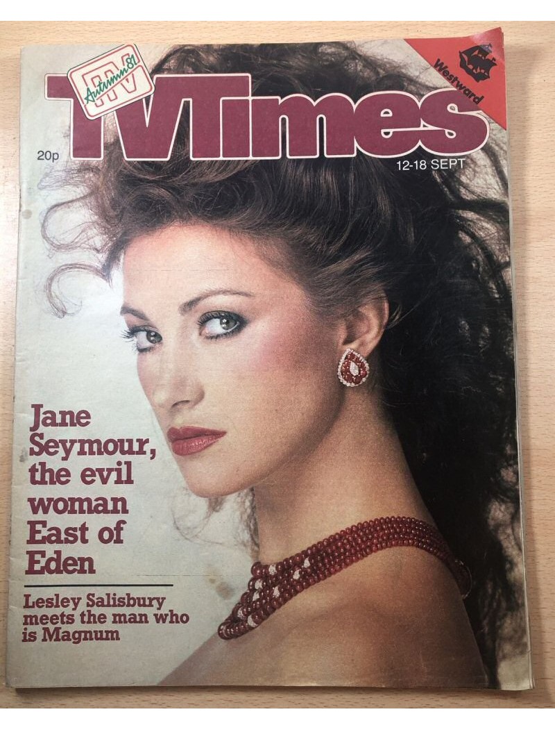TV Times Magazine 1981 12/09/81 September 1981