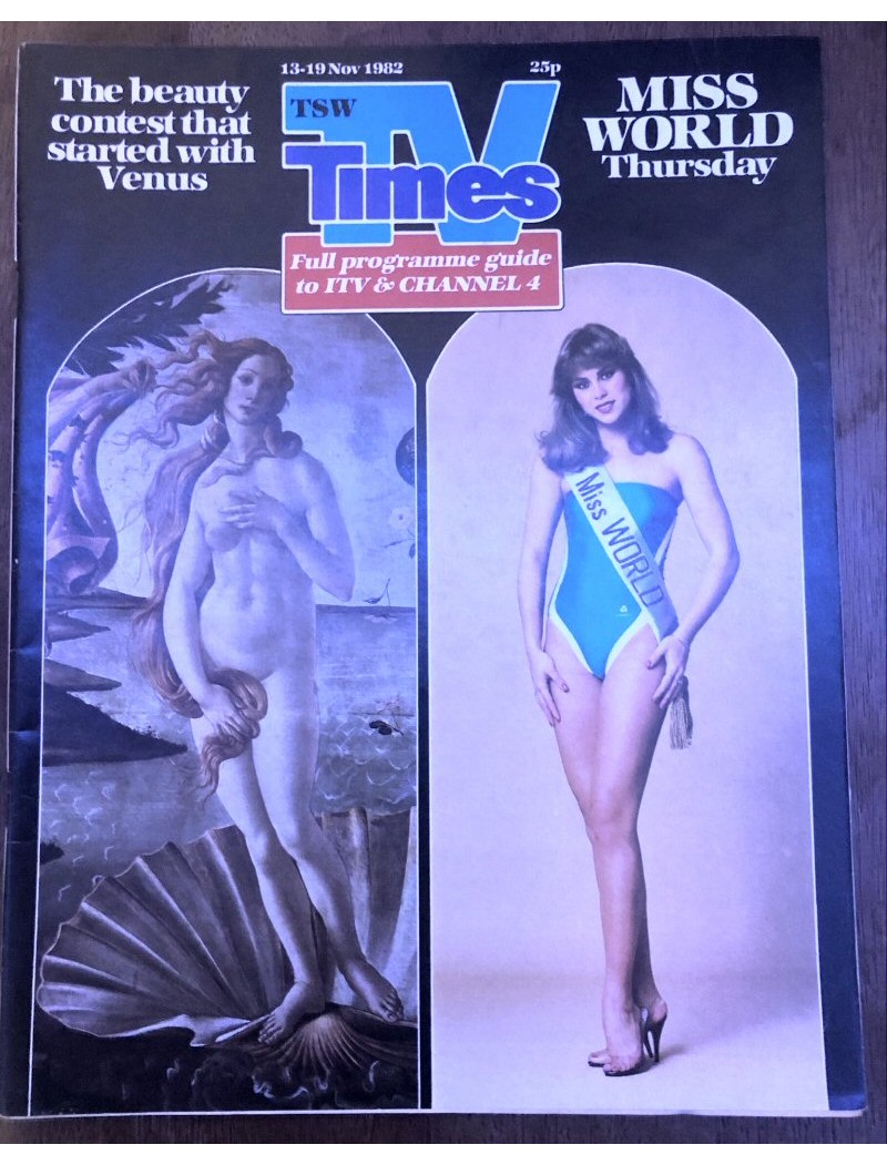 TV Times Magazine 31st November 1982
