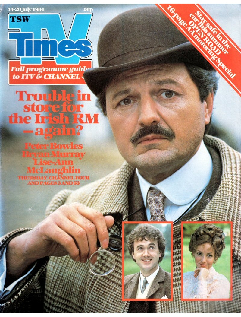 TV Times Magazine 1984 14/07/84