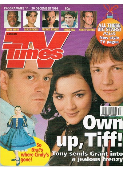 TV Times Magazine 14th December 1996