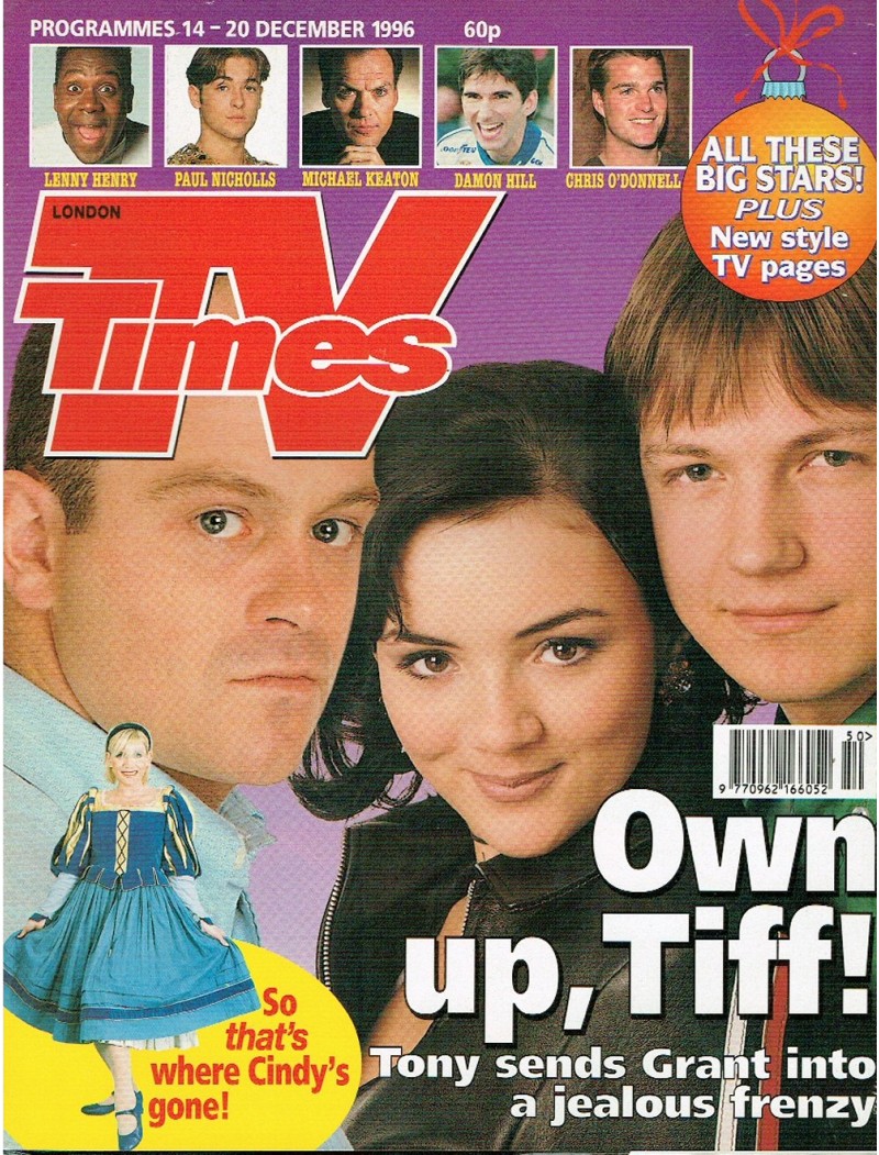 TV Times Magazine 14th December 1996 TV Times Magazine 14th December 1996