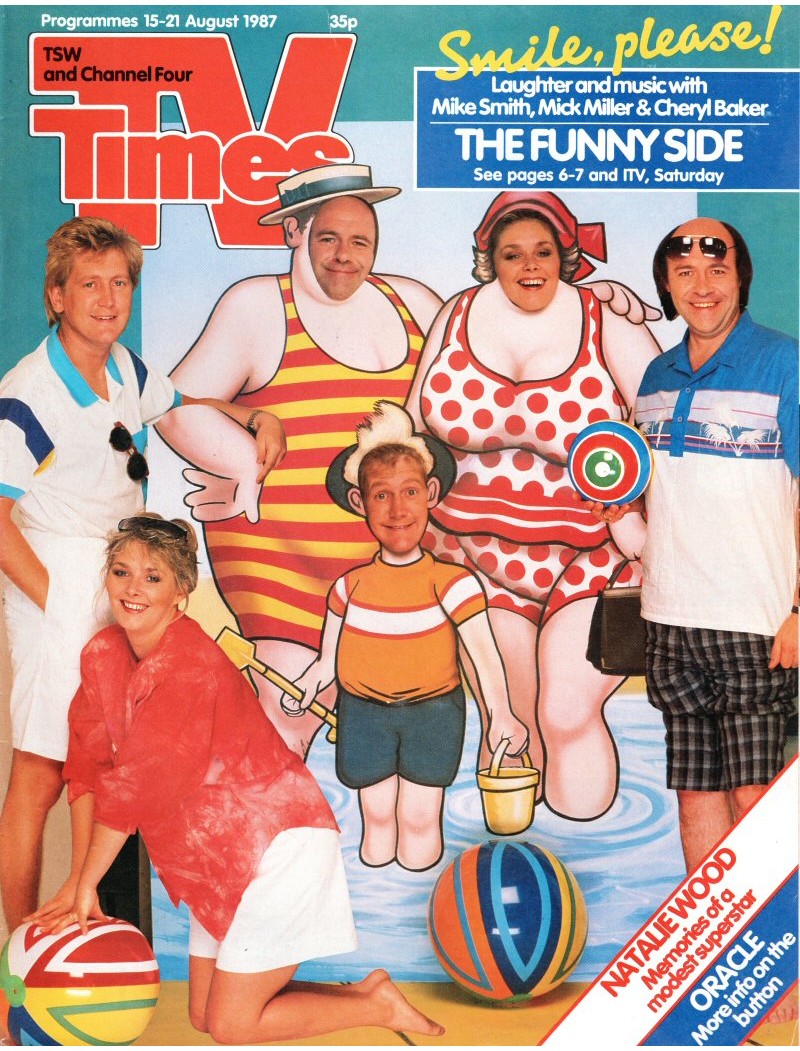 TV Times Magazine 15th August 1987 TV Times Magazine 15th August 1987