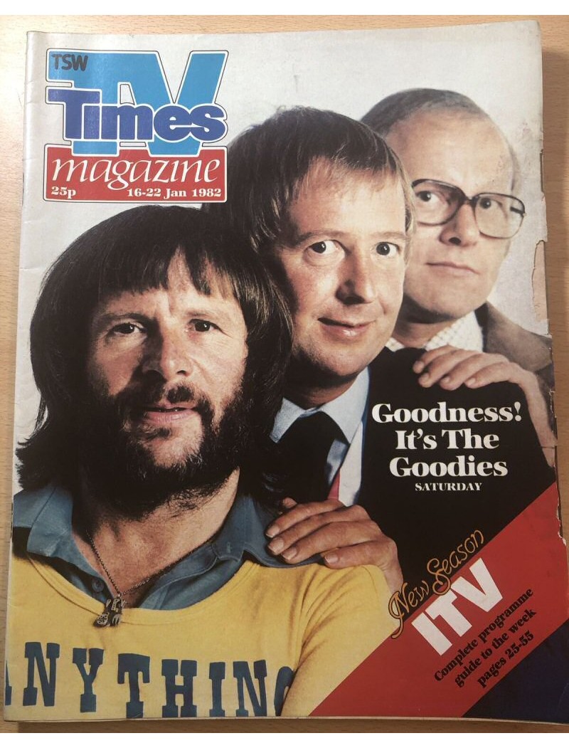 TV Times Magazine 1982 16/01/82