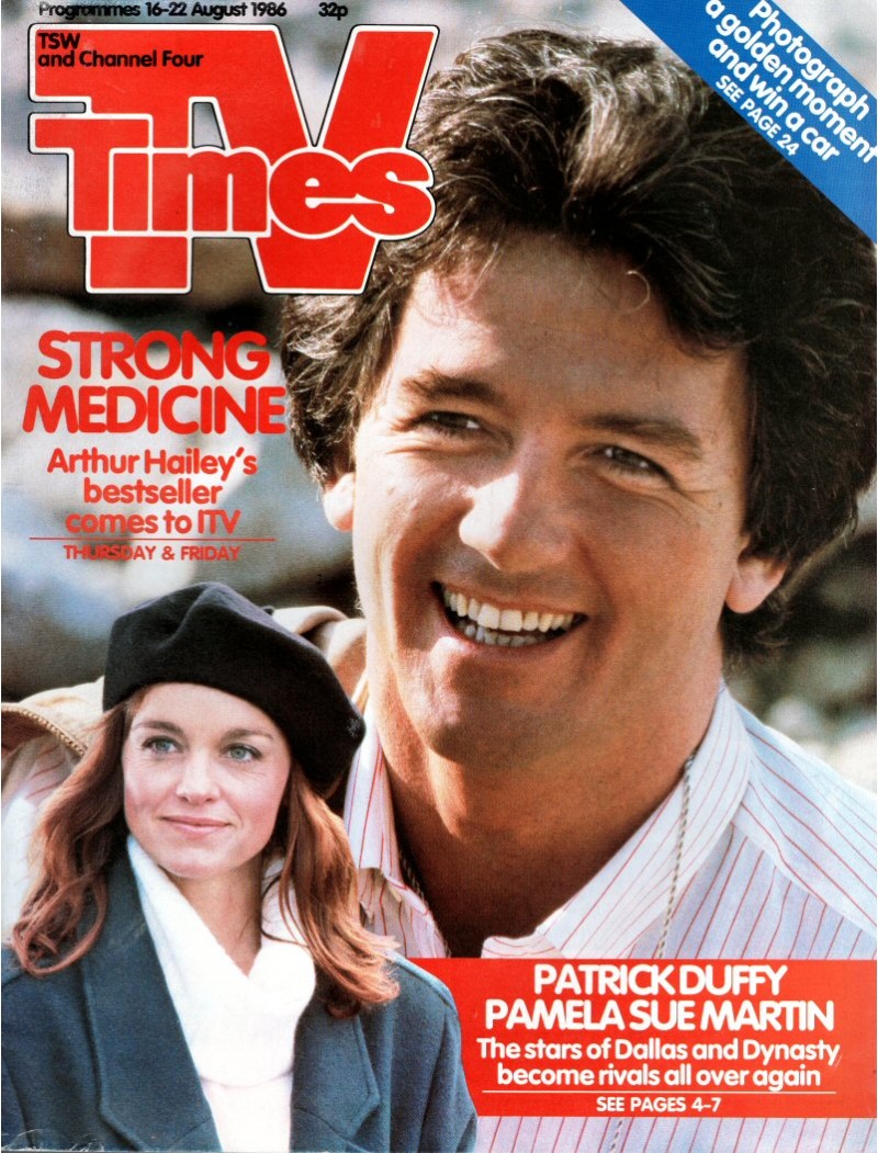 TV Times Magazine 16th August 1986 TV Times Magazine 16th August 1986