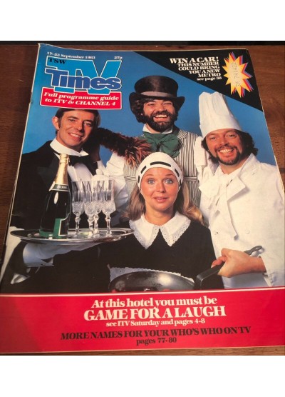 TV Times Magazine 17th September 1983