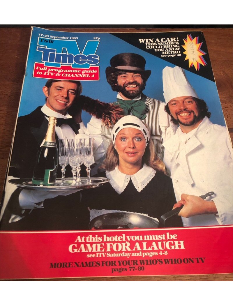 TV Times Magazine 17th September 1983