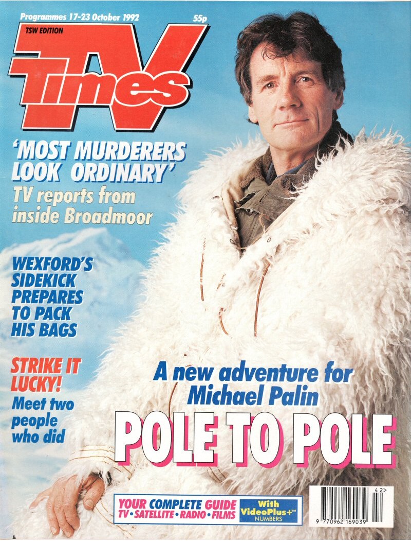 TV Times Magazine 17th October 1992 TV Times Magazine 17th October 1992
