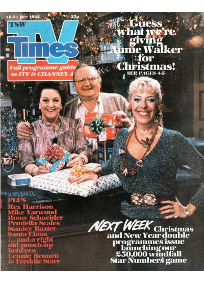 TV Times Magazine 18th December 1982