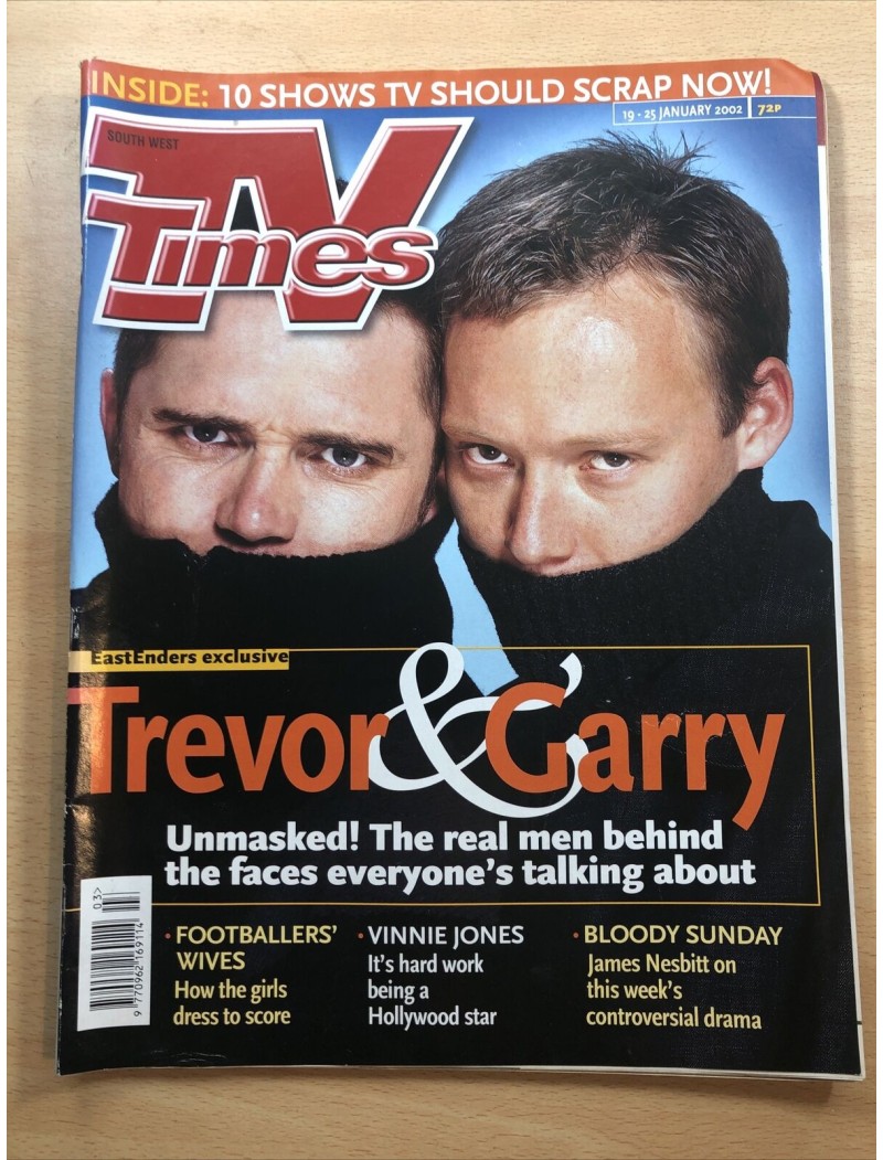TV Times Magazine 19th January 2002