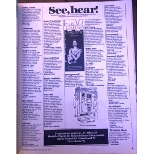 TV Times Magazine 19th February 1983