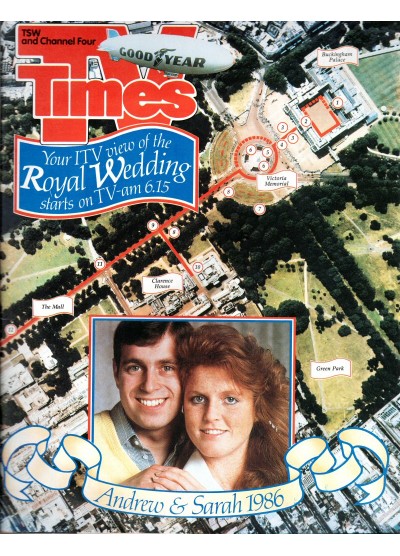 TV Times Magazine 19th July 1986