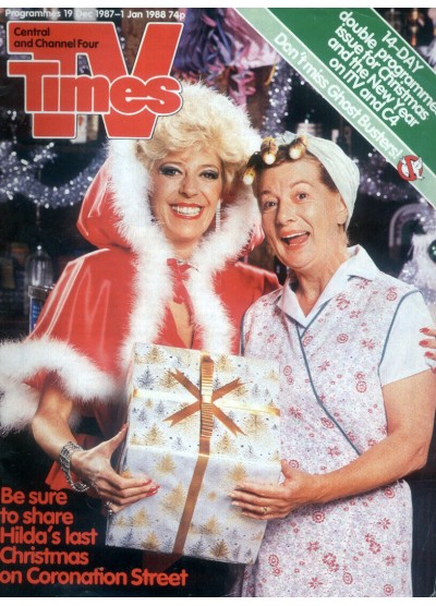 TV Times Magazine 19th December 1987 Christmas Issue