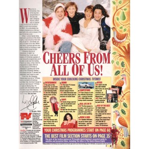 TV Times Magazine 19th December 1998 Chritmas Issue