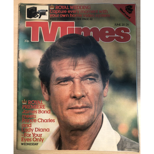 TV Times Magazine 1981 20/06/81 June 1981