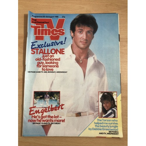 TV Times Magazine 1988 20th August 1988