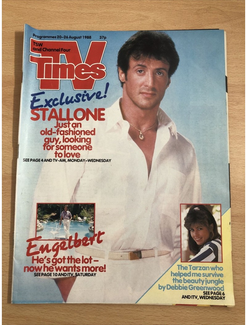 TV Times Magazine 1988 20th August 1988