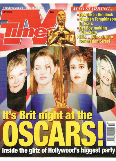 TV Times Magazine 21st March 1998