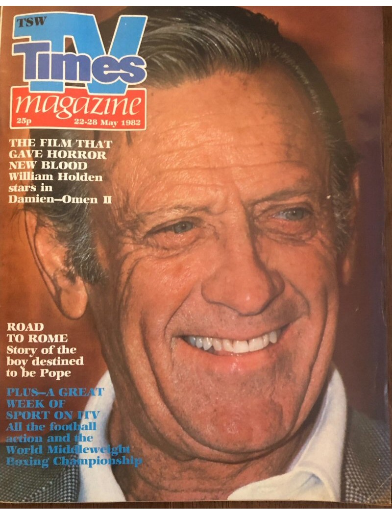 TV Times Magazine 22nd May 1982