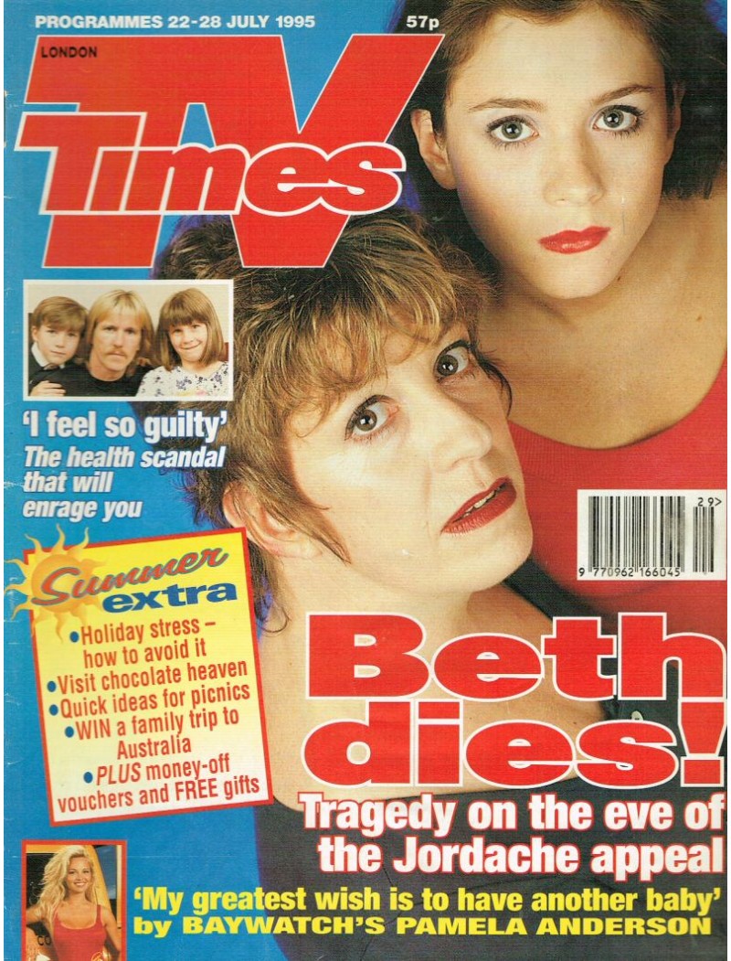 TV Times Magazine 1995 22/07/95