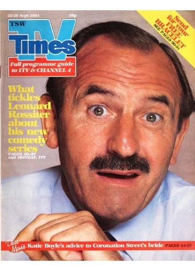 TV Times Magazine 22nd September 1984