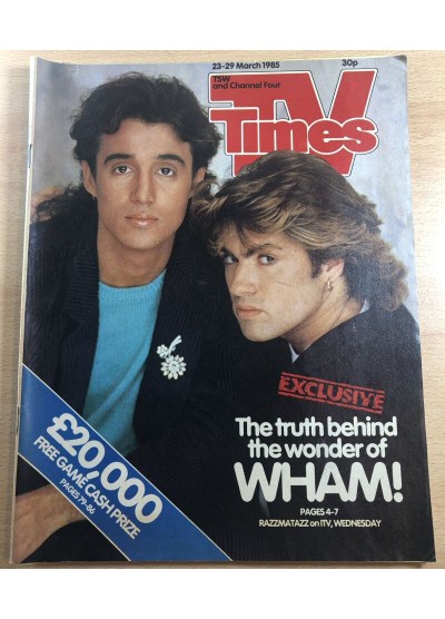 TV Times Magazine 23rd March 1985