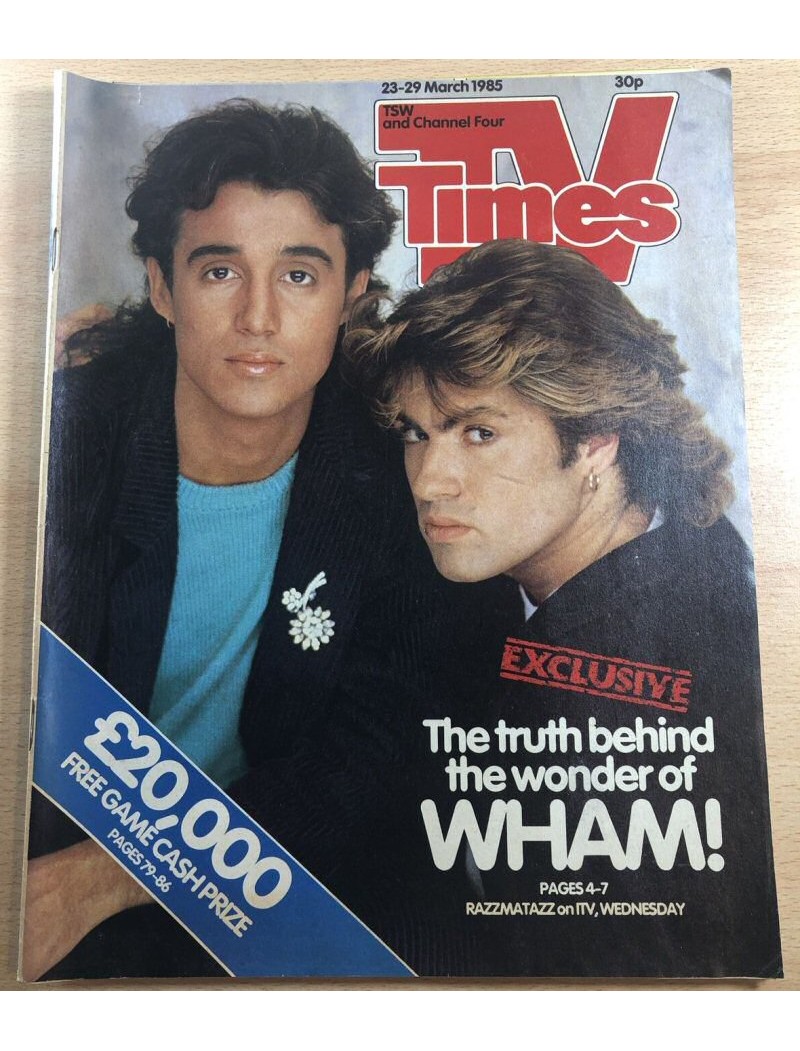 TV Times Magazine 23rd March 1985