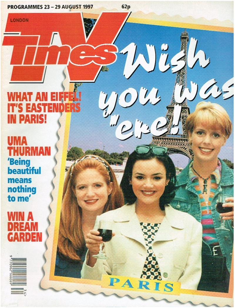 TV Times Magazine 23rd August 1997 TV Times Magazine 23rd August 1997
