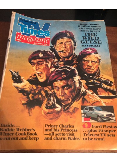 TV Times Magazine 24th October 1981