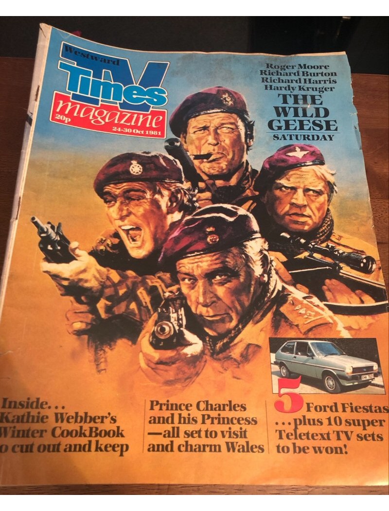 TV Times Magazine 24th October 1981