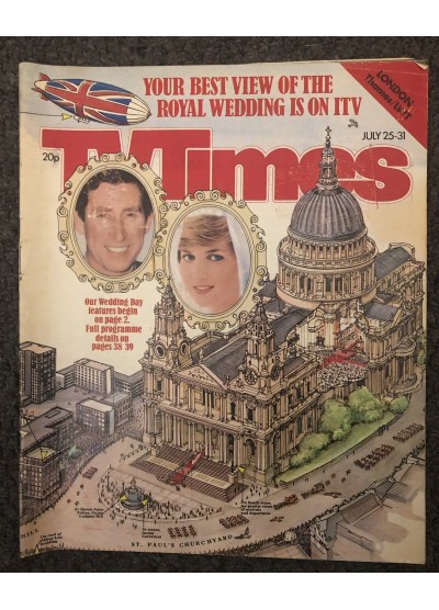 TV Times Magazine 25th July 1981