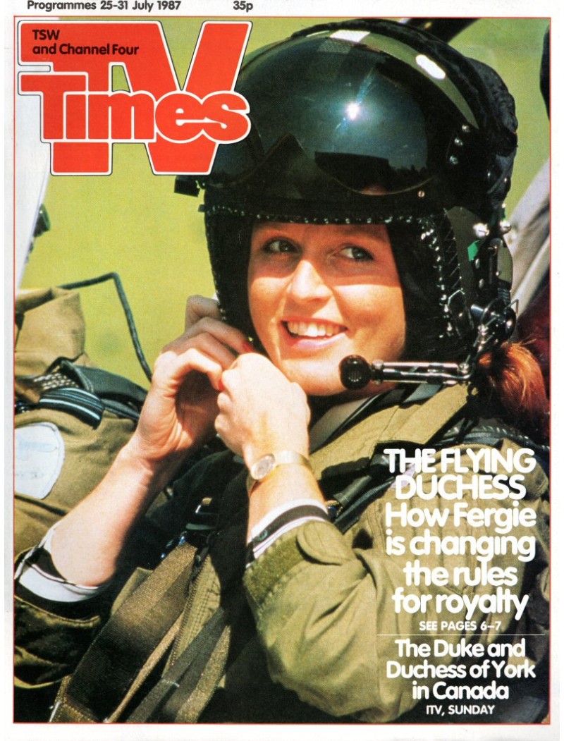 TV Times Magazine 25th July 1987 TV Times Magazine 25th July 1987