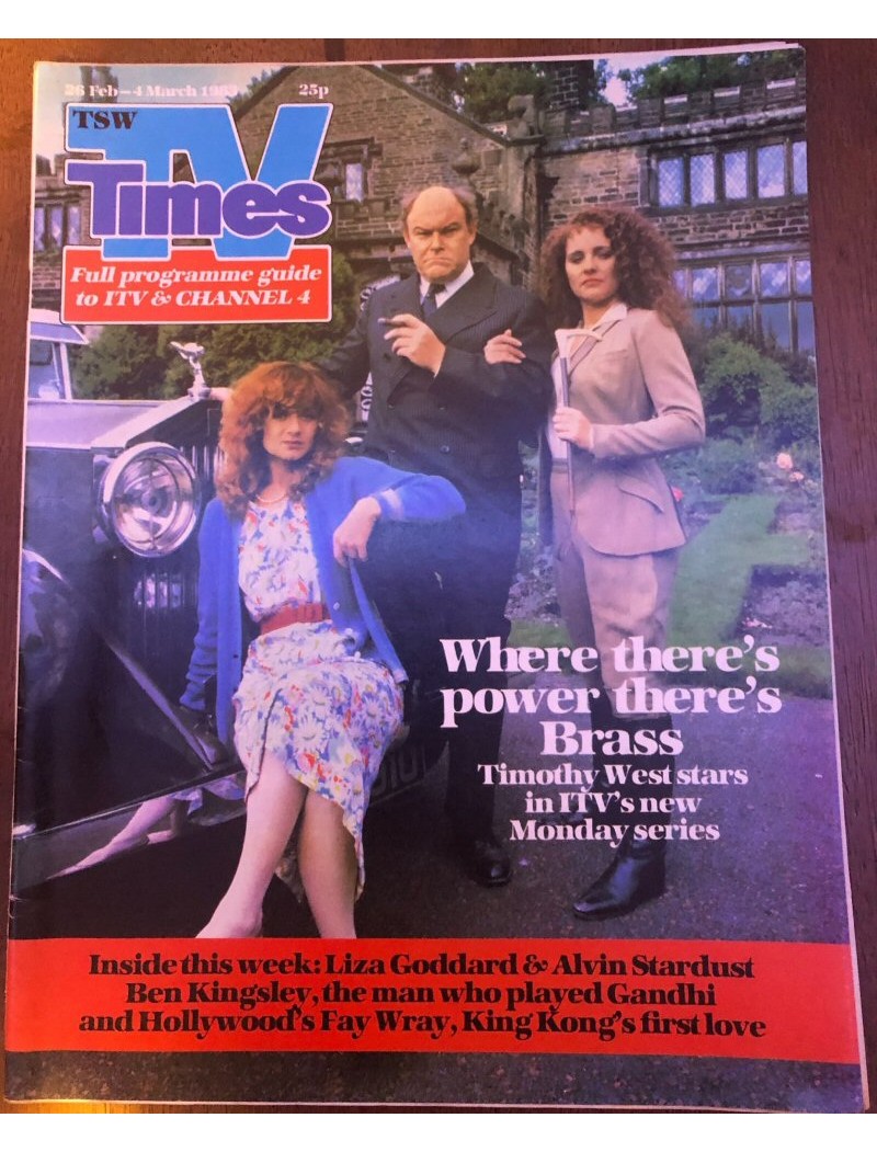 TV Times Magazine 1983 26/02/83