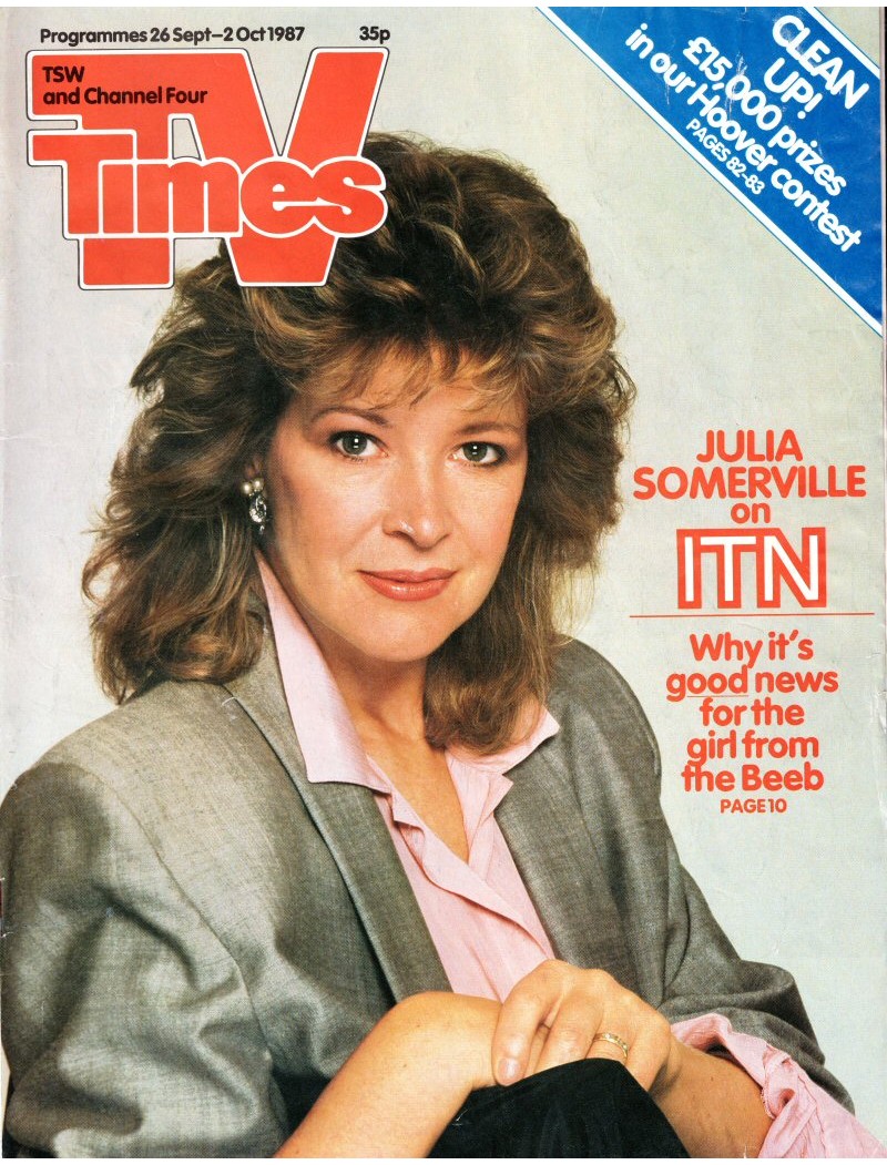 TV Times Magazine 26th September 1987 TV Times Magazine 26th September 1987