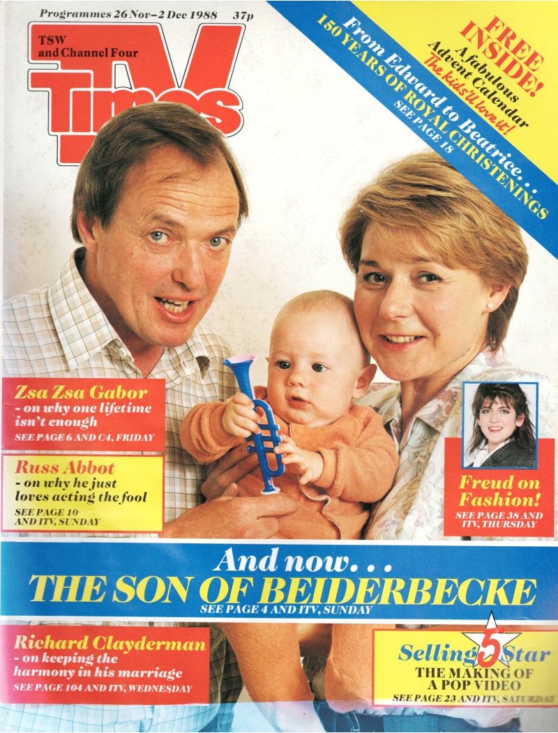 TV Times Magazine 26th November 1988 Barbara Flynn James Bolan TV Times Magazine 26th November 1988 Barbara Flynn James Bolan