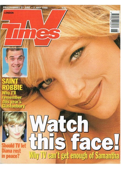 TV Times Magazine  27th June 1998