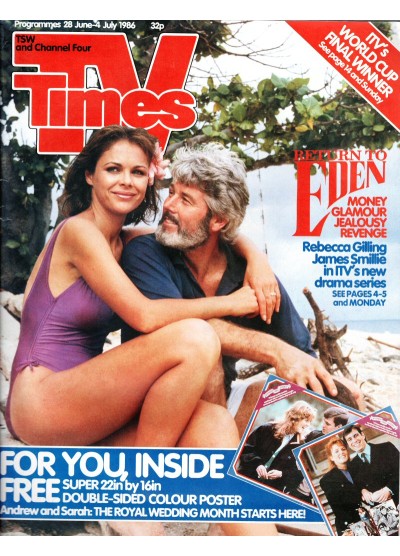 TV Times Magazine 28th June 1986