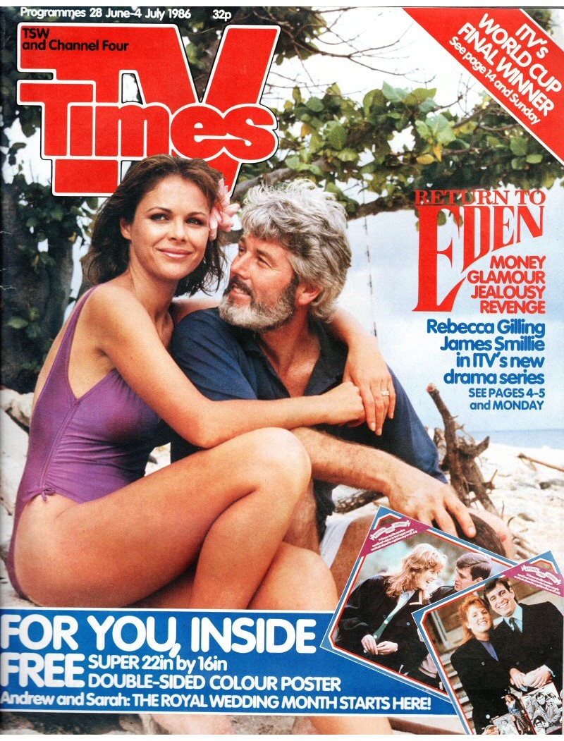 TV Times Magazine 28th June 1986 TV Times Magazine 28th June 1986