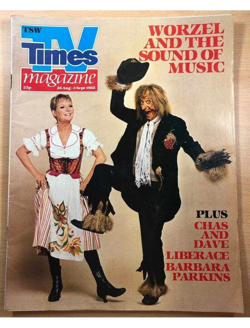 TV Times Magazine 1982 28/08/82