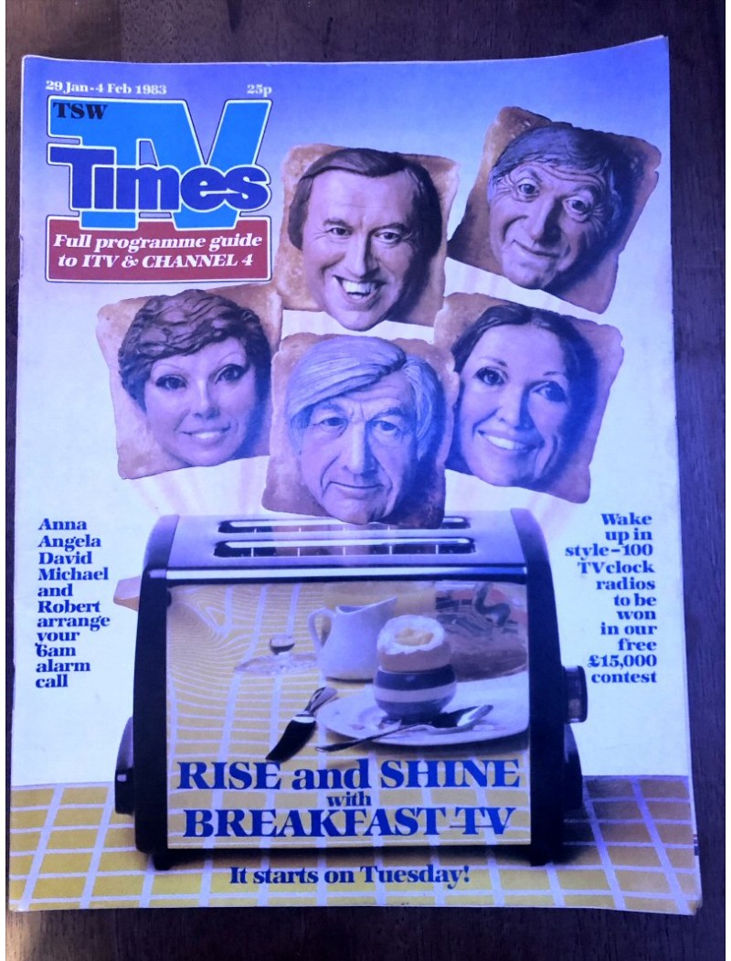 TV Times Magazine 1983 29/01/83