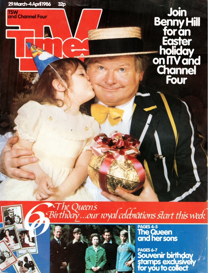 TV Times Magazine 1986 29/03/86