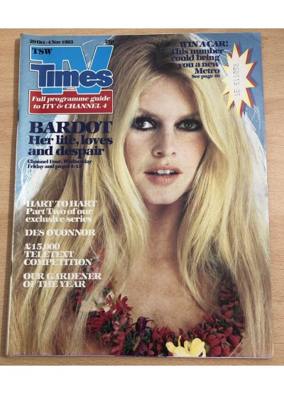 TV Times Magazine 29th October 1983