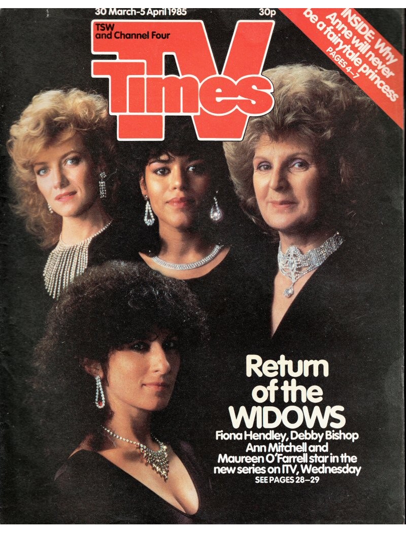 TV Times Magazine 30th March 1985 TV Times Magazine 30th March 1985