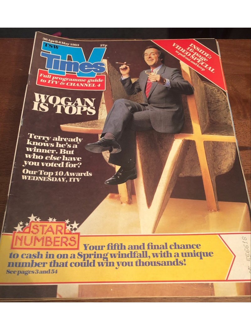 TV Times Magazine 1983 30/04/83