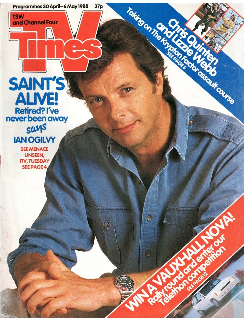 TV Times Magazine 30th April 1988 TV Times Magazine 30th April 1988