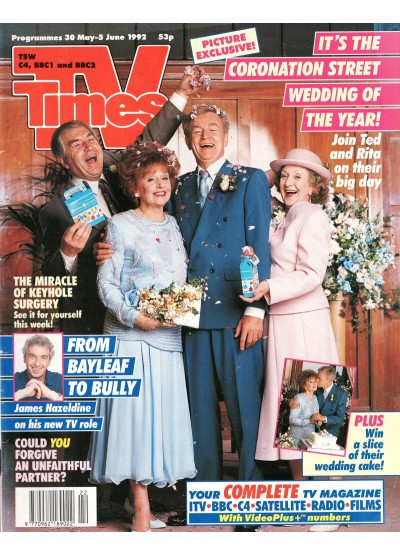 TV Times Magazine 30th May 1992