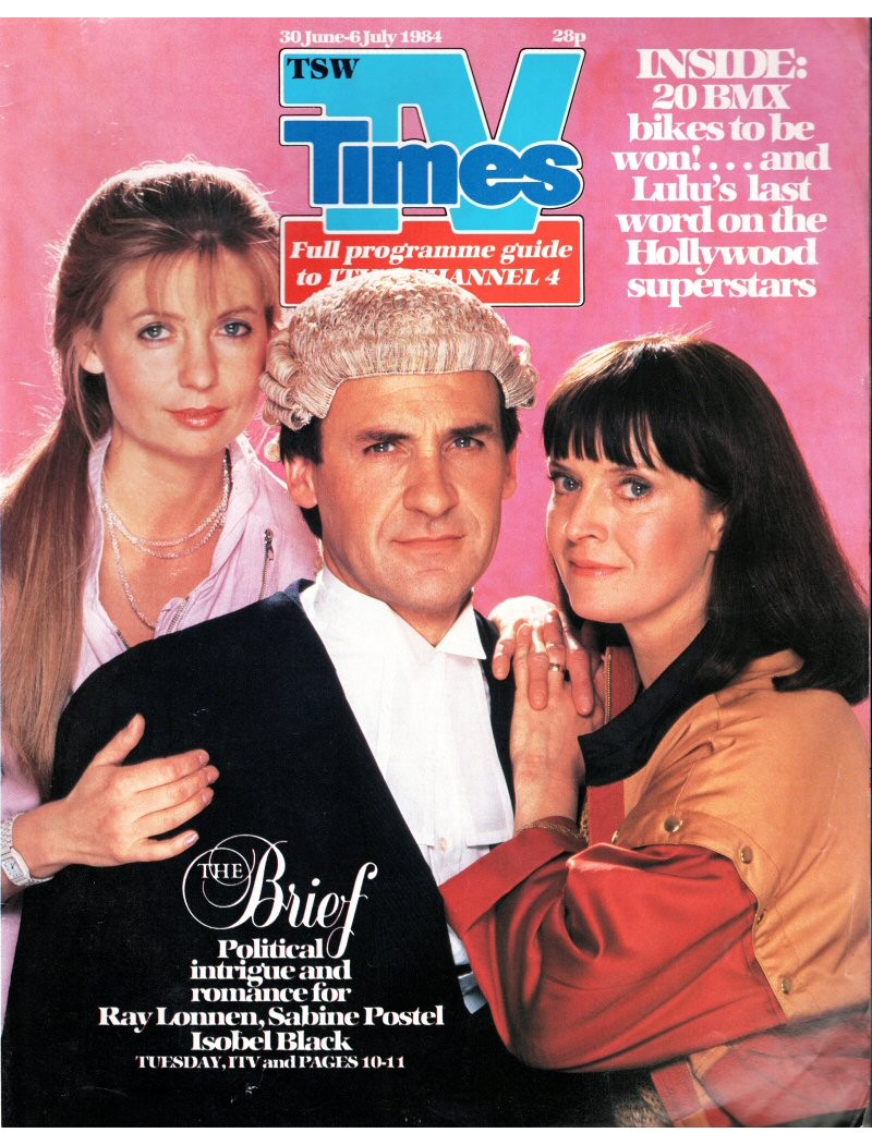 TV Times Magazine 30th June 1984 TV Times Magazine 30th June 1984