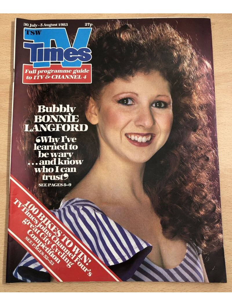 TV Times Magazine 1983 30/07/83