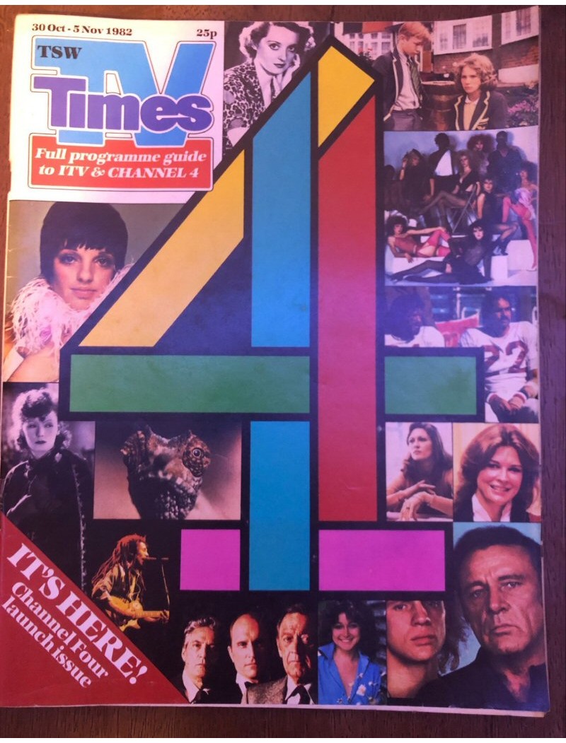 TV Times Magazine 1982 30/10/82